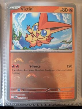 Pokemon TCG Victini BLK 012 Holo